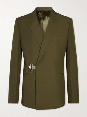 Slim-Fit Wool Blazer